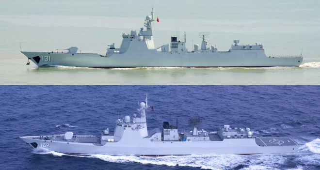 o Max版正式亮相中国海军下一代驱逐舰何时亮相？AG旗舰赞助马竞联赛央视首次公开！052D型Pr(图4)